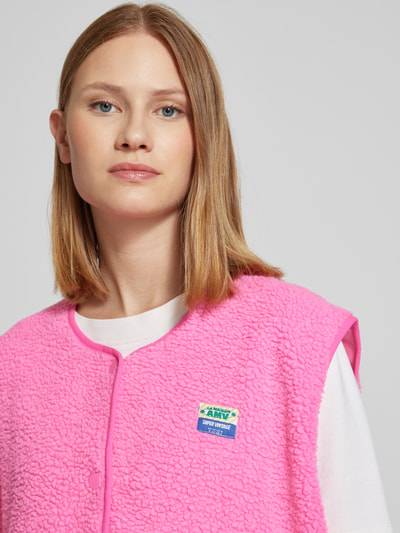 Peek & Cloppenburg American VintageWeste aus Teddyfell Modell 'HOKTOWN' in pink Bis zu 55% Rabatt