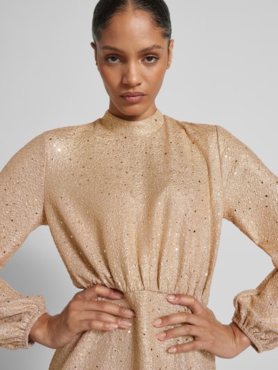 Peek & Cloppenburg Jake*s CollectionKnielanges Kleid mit Pailletten in gold Discount Store für neue Produkte