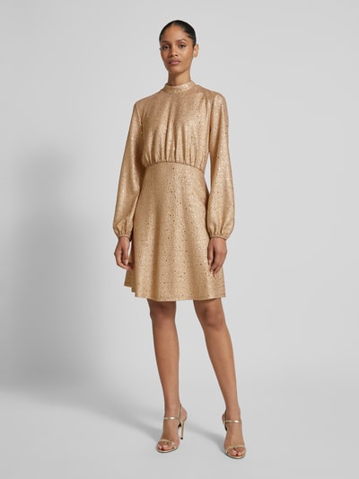 Peek & Cloppenburg Jake*s CollectionKnielanges Kleid mit Pailletten in gold Discount Store für neue Produkte
