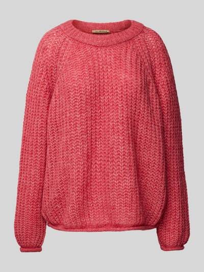Peek & Cloppenburg Smith and SoulStrickpullover mit gerippten Abschlüssen in pink 50% Rabatt mit kostenlosem Versand