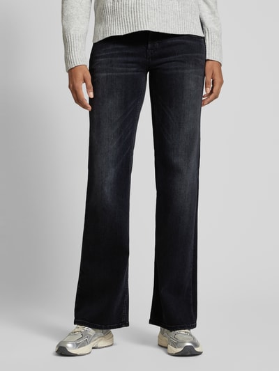 Peek & Cloppenburg CambioFlared Jeans mit Gürtelschlaufen Modell 'TESS' in anthrazit melange Kostenloser Versand international