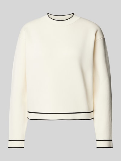 Peek & Cloppenburg MangoPullover mit Rundhalsausschnitt Modell 'COMO' in offwhite Black Friday Preise