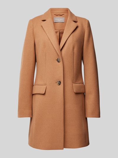 Peek & Cloppenburg Christian Berg Woman SelectionMantel mit Reverskragen in hellbraun 50% Rabatt für begrenzte Zeit