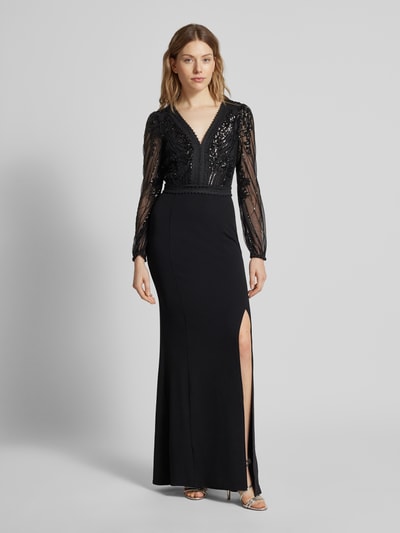 Peek & Cloppenburg LipsyAbendkleid mit Paillettenbesatz in black Verkauf