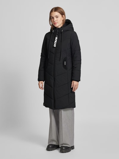 Peek & Cloppenburg khujoParka mit Zweiwege-Reißverschluss Modell 'ARIBAY4 LIGHT' in black Flash Sale