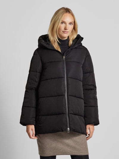 Peek & Cloppenburg MangoSteppmantel mit Zweiwege-Reißverschluss Modell 'TOKYO' in black Osterangebot
