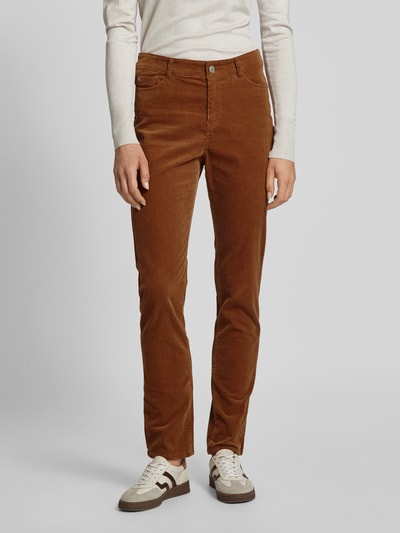 Peek & Cloppenburg Christian Berg WomanRegular Fit Cordhose im 5-Pocket-Design in cognac Vatertagsangebot