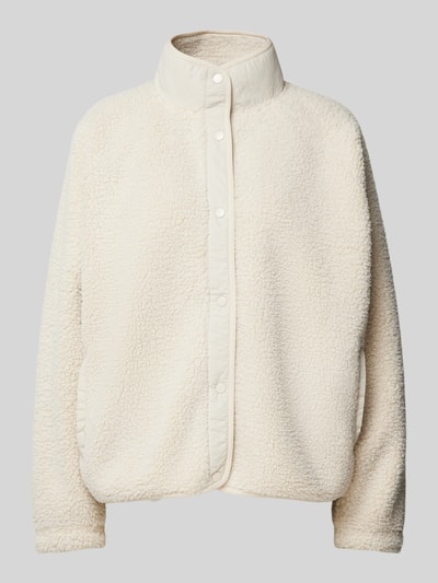 Peek & Cloppenburg Jake*s CasualSweatjacke mit Teddyfell in ecru Valentinstagsangebot