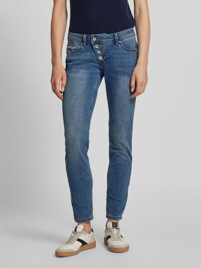 Peek & Cloppenburg Buena VistaSlim Fit Jeans mit 5-Pocket-Design Modell 'Malibu' in blau Große Rabatte