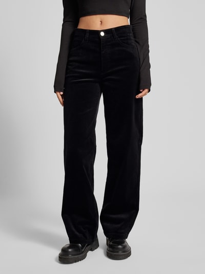 Peek & Cloppenburg Marc O'Polo DenimWide Leg Cordhose im 5-Pocket-Design in black Bestseller