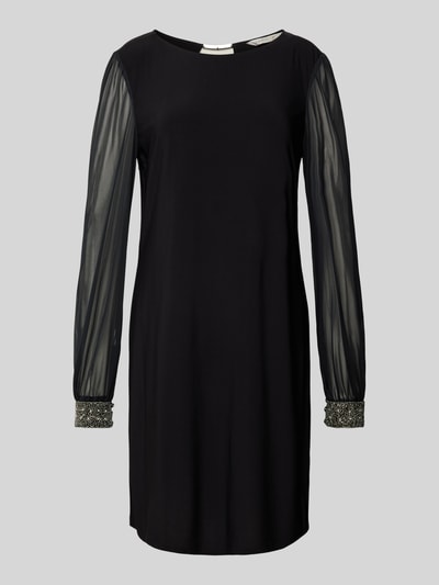 Peek & Cloppenburg ApricotMinikleid mit U-Boot-Ausschnitt in black Sonderangebote