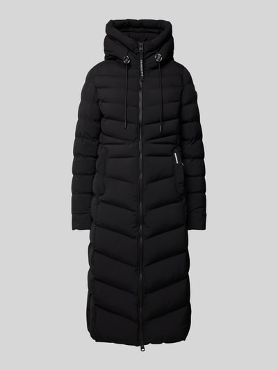 Peek & Cloppenburg khujoSteppmantel mit Zweiwege-Reißverschluss Modell 'INGRAM3 MATT' in black Tiefpreis