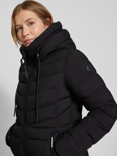 Peek & Cloppenburg khujoSteppmantel mit Zweiwege-Reißverschluss Modell 'INGRAM3 MATT' in black Tiefpreis