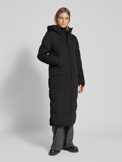 Peek & Cloppenburg WITHBLACKSteppmantel mit Stehkragen in black Begrenzte Freigabe