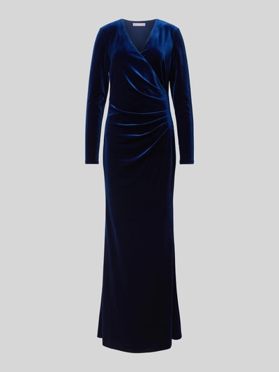 Peek & Cloppenburg Christian Berg CocktailAbendkleid in Wickel-Optik in marine Letzte 3 Tage
