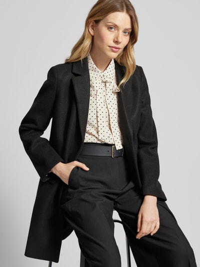 Peek & Cloppenburg Christian Berg Woman SelectionMantel mit Reverskragen in black Zeitbegrenzte Promotion