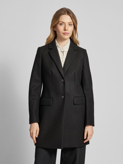 Peek & Cloppenburg Christian Berg Woman SelectionMantel mit Reverskragen in black Zeitbegrenzte Promotion
