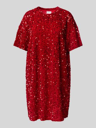 Peek & Cloppenburg Jake*s CasualKnielanges Kleid mit Pailletten in kirsche Vierteljährliche Förderung