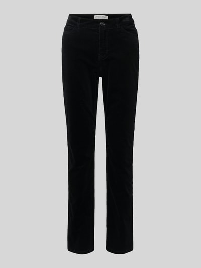 Peek & Cloppenburg Christian Berg WomanRegular Fit Cordhose im 5-Pocket-Design in black