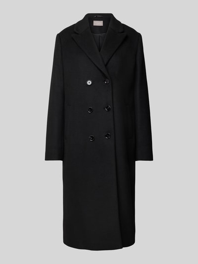Peek & Cloppenburg Christian Berg Woman SelectionMantel mit Reverskragen in black Riesige Rabatte