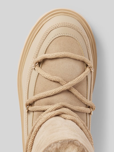 Peek & Cloppenburg Tommy HilfigerSchnürstiefel mit Label-Detail in beige Black Friday Preise