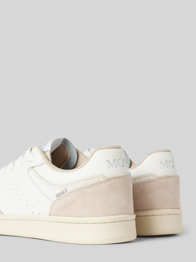 Peek & Cloppenburg Marc O'PoloLow Top Sneaker mit Wildleder-Details in sand Im Verkauf