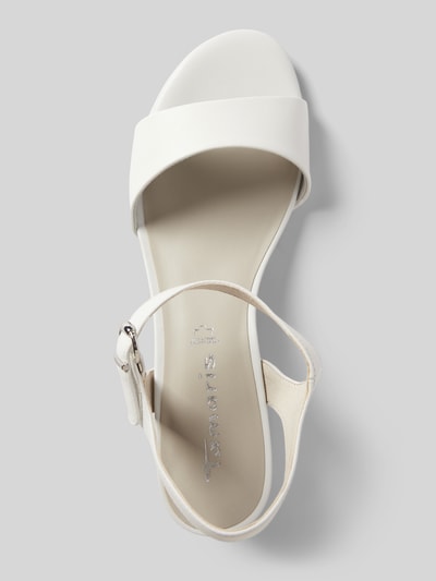 Peek & Cloppenburg TamarisSandalette mit Fesselriemen in weiss Outlet