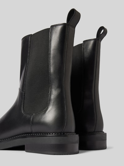Peek & Cloppenburg GeoxStiefeletten aus Leder-Textil-Mix in black Auslauf