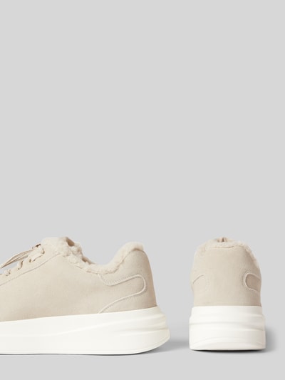 Peek & Cloppenburg GuessChunky Sneaker mit Label-Details Modell 'ELBINA' in beige im Angebot