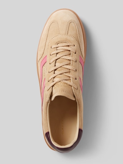 Peek & Cloppenburg GantSneaker mit Label-Detail Modell 'Cuzima' in beige Günstiger Verkauf