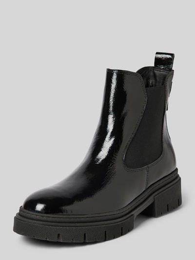 Peek & Cloppenburg TamarisChelsea Boots mit elastischem Einsatz in black