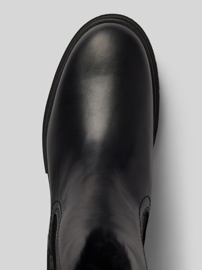 Peek & Cloppenburg TamarisChelsea Boots mit Kunstfellbesatz in black Blitzverkäufe