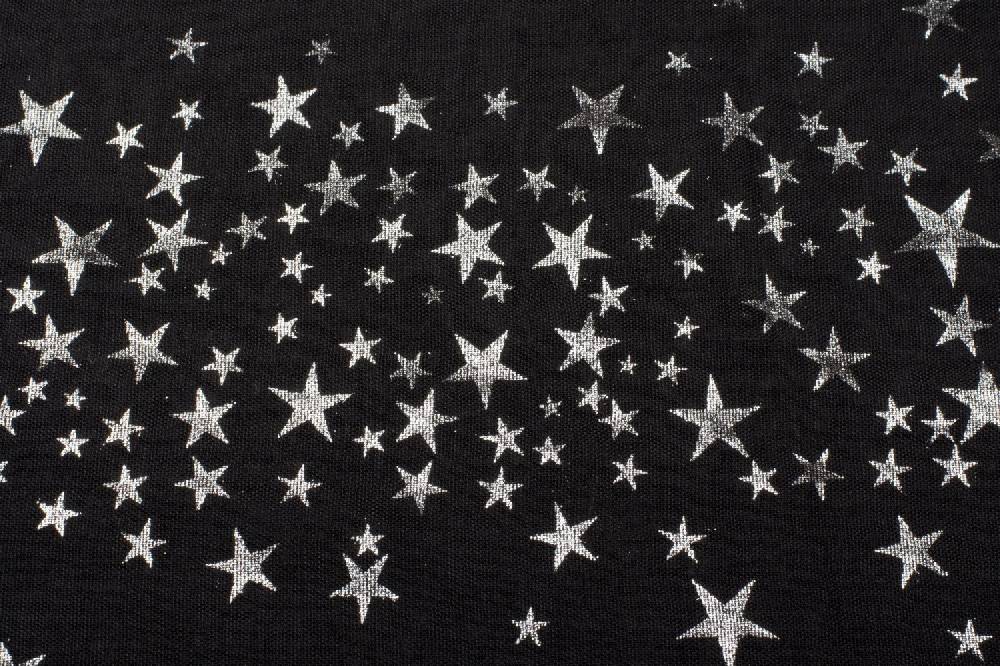 ﻿Stylebreaker Loop Schal mit Metallic Sterne Print Jubiläumsangebot