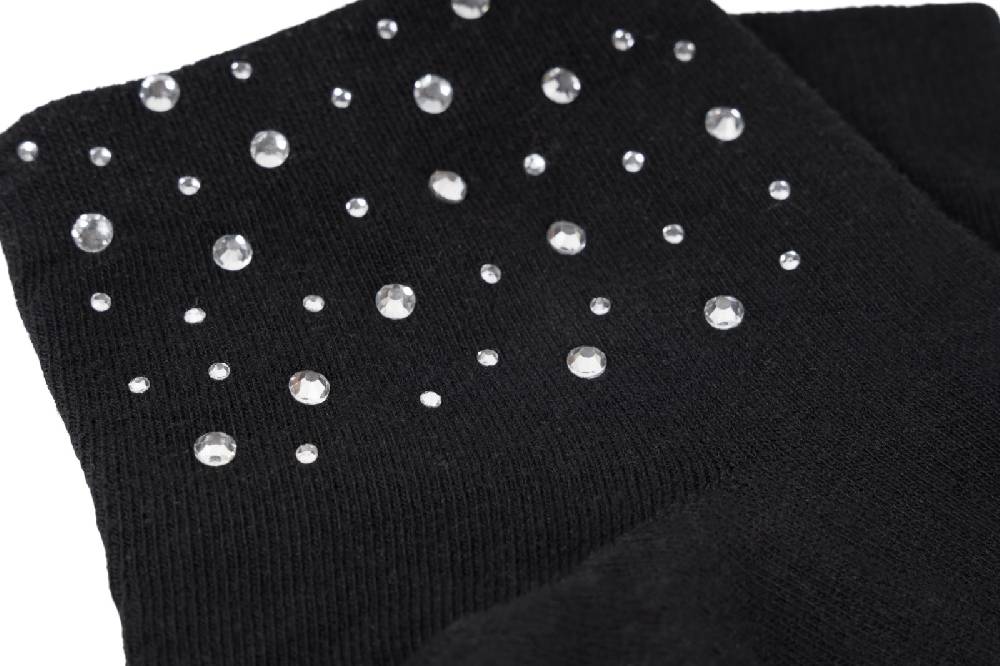Stylebreaker Socken mit Strass Saisonale Angebote