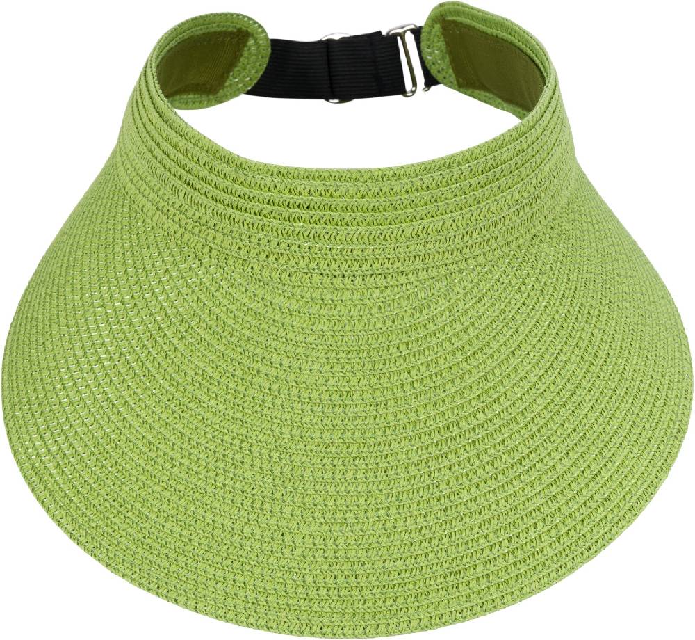 Stylebreaker Papierstroh Visor Cap Einfarbig Räumungsverkauf