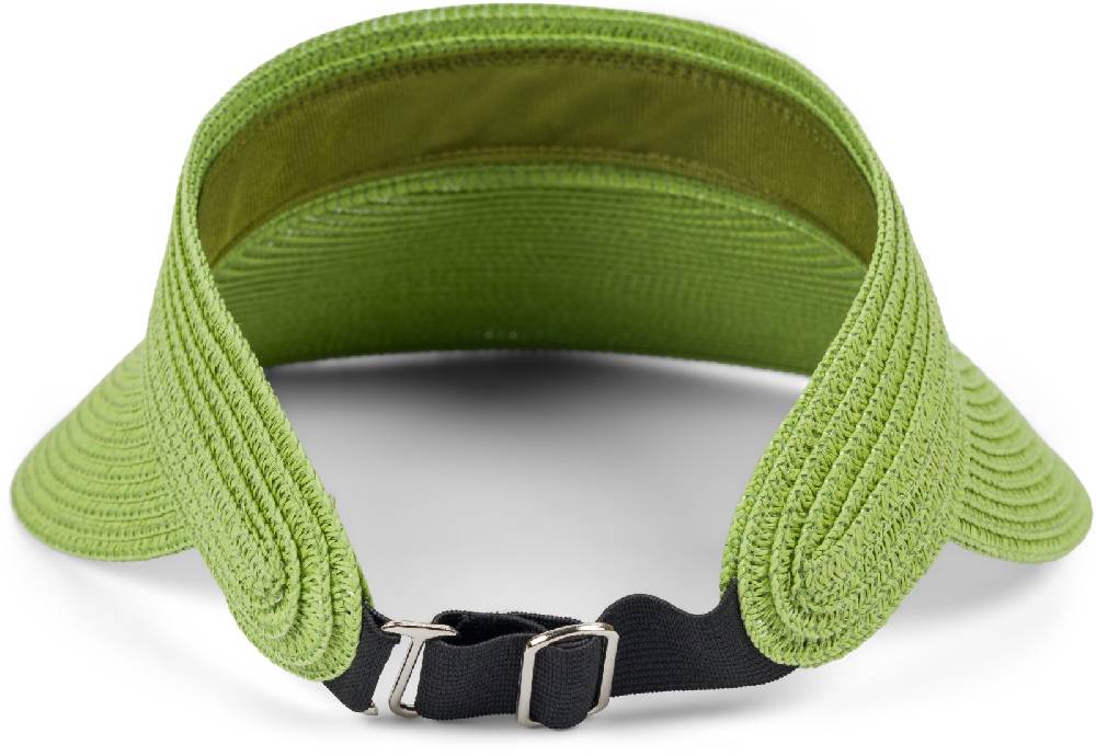 Stylebreaker Papierstroh Visor Cap Einfarbig Räumungsverkauf
