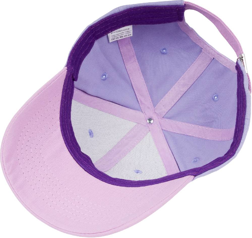 Stylebreaker Baseball Cap Zweifarbig Pastell VIP-Rabatte