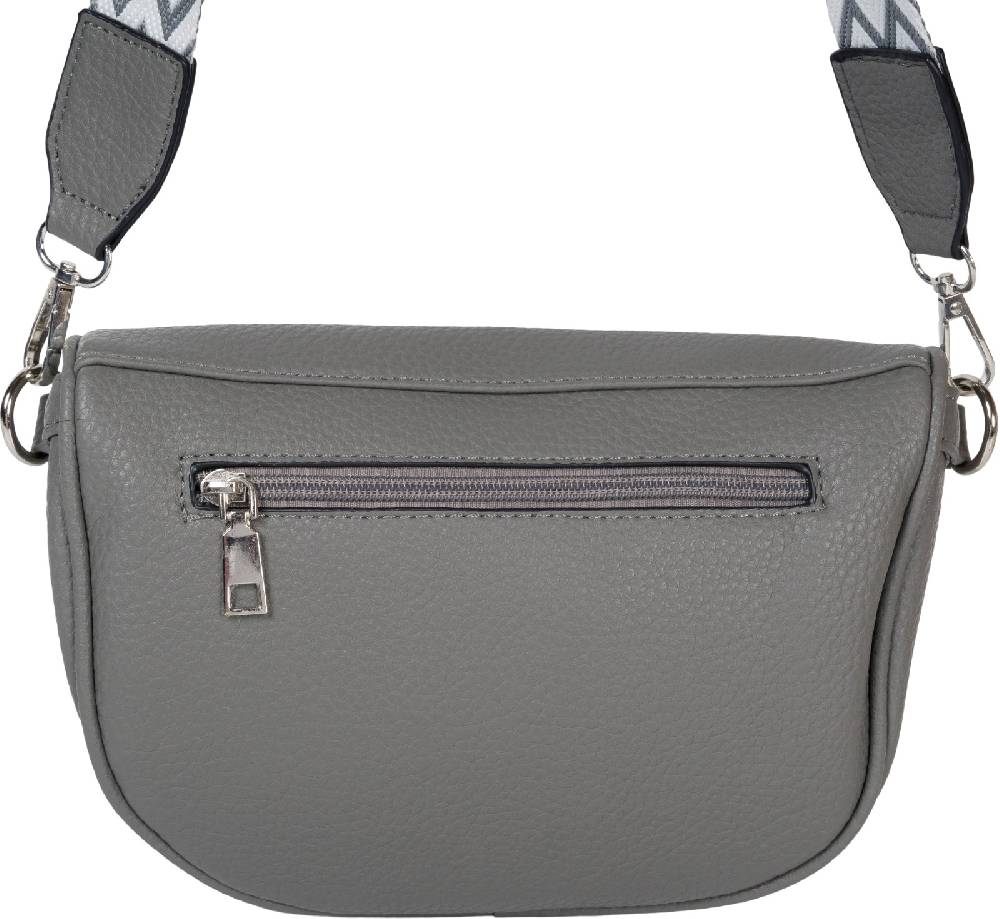 Stylebreaker Halbmond Crossbody Bag Zick-Zack Raute Wochenangebot