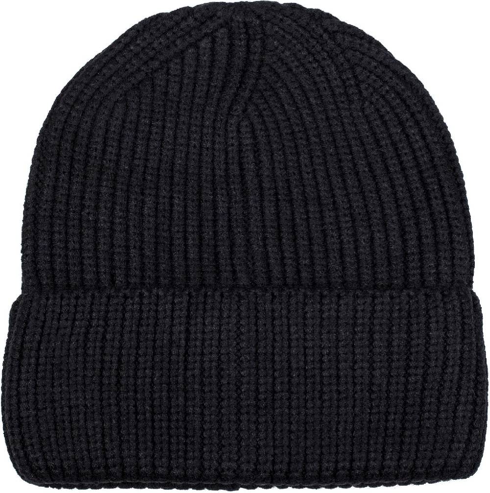Stylebreaker Feinstrick Beanie Mütze mit Krempe Black Friday Preise