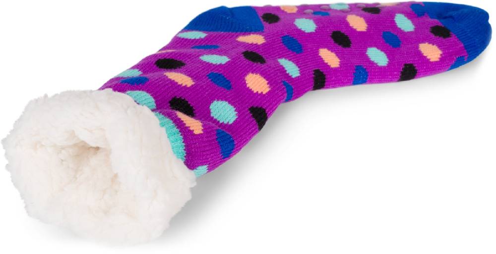 Stylebreaker ABS Kuschelsocken Punkte Muster Hotsell