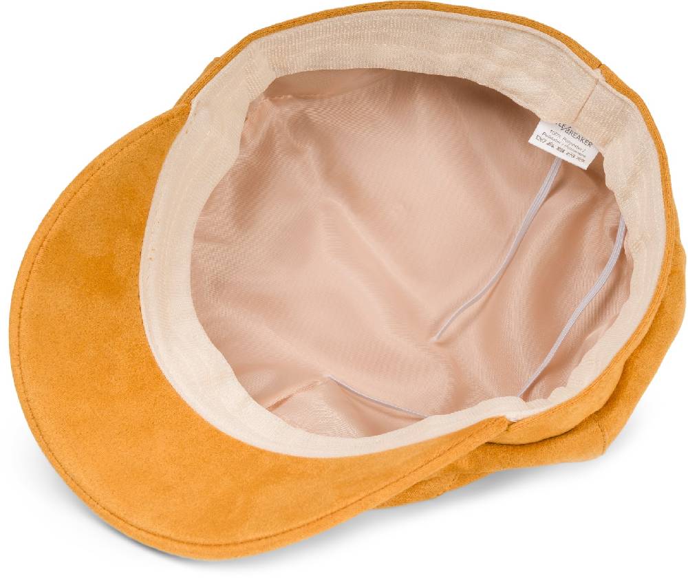 Stylebreaker Ballonmütze Einfarbig Veloursleder Optik Heißer Verkauf