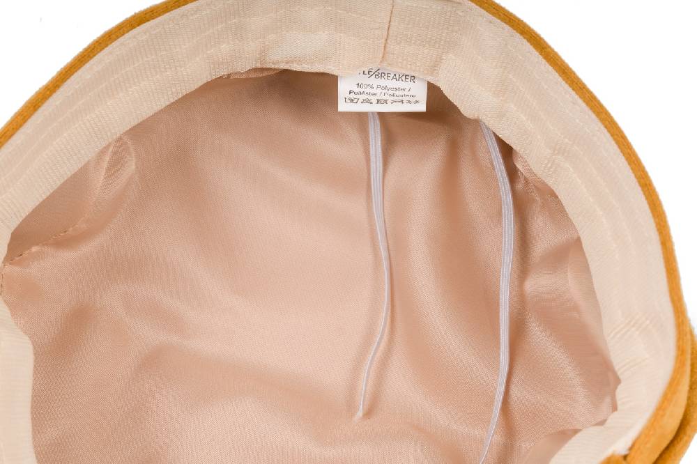 Stylebreaker Ballonmütze Einfarbig Veloursleder Optik Heißer Verkauf