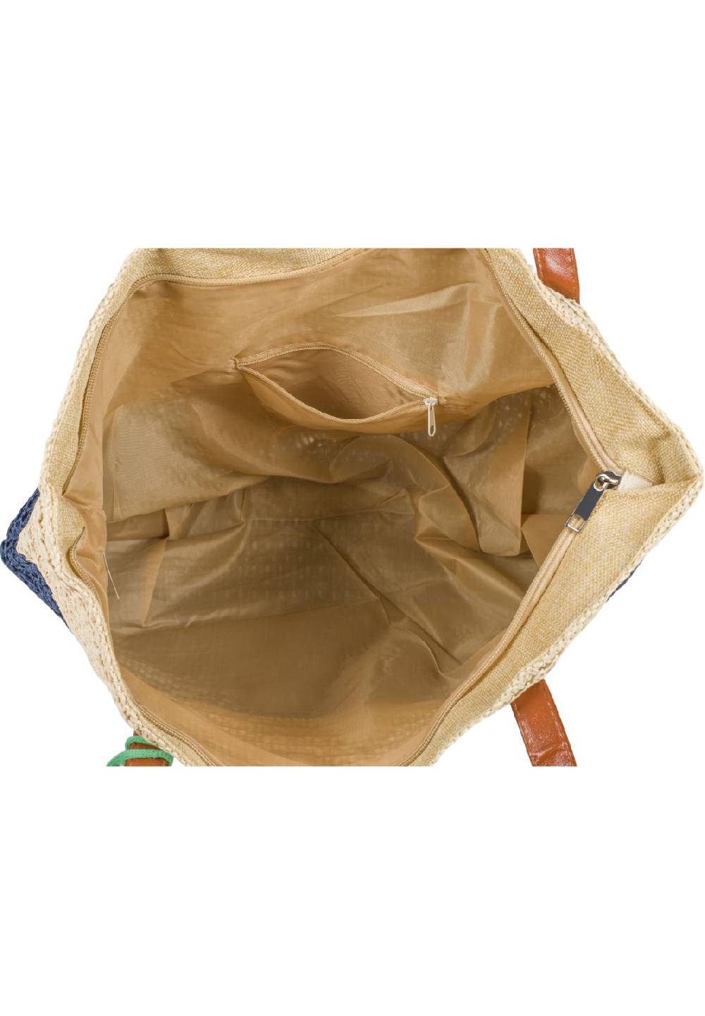 Stylebreaker Korbflecht Henkeltasche - Basttasche 2-Farbig Exklusive Angebote