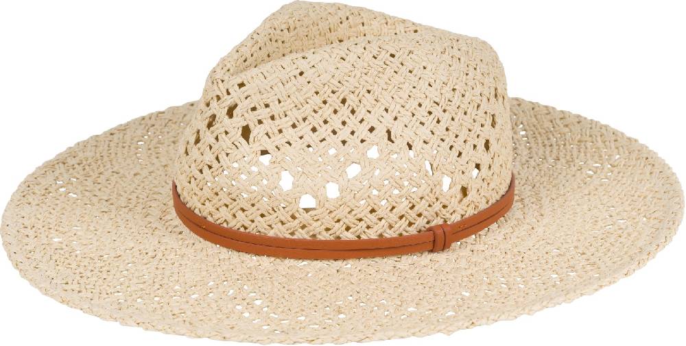 Stylebreaker Panama Strohhut mit Stoff Zierband Tiefpreis