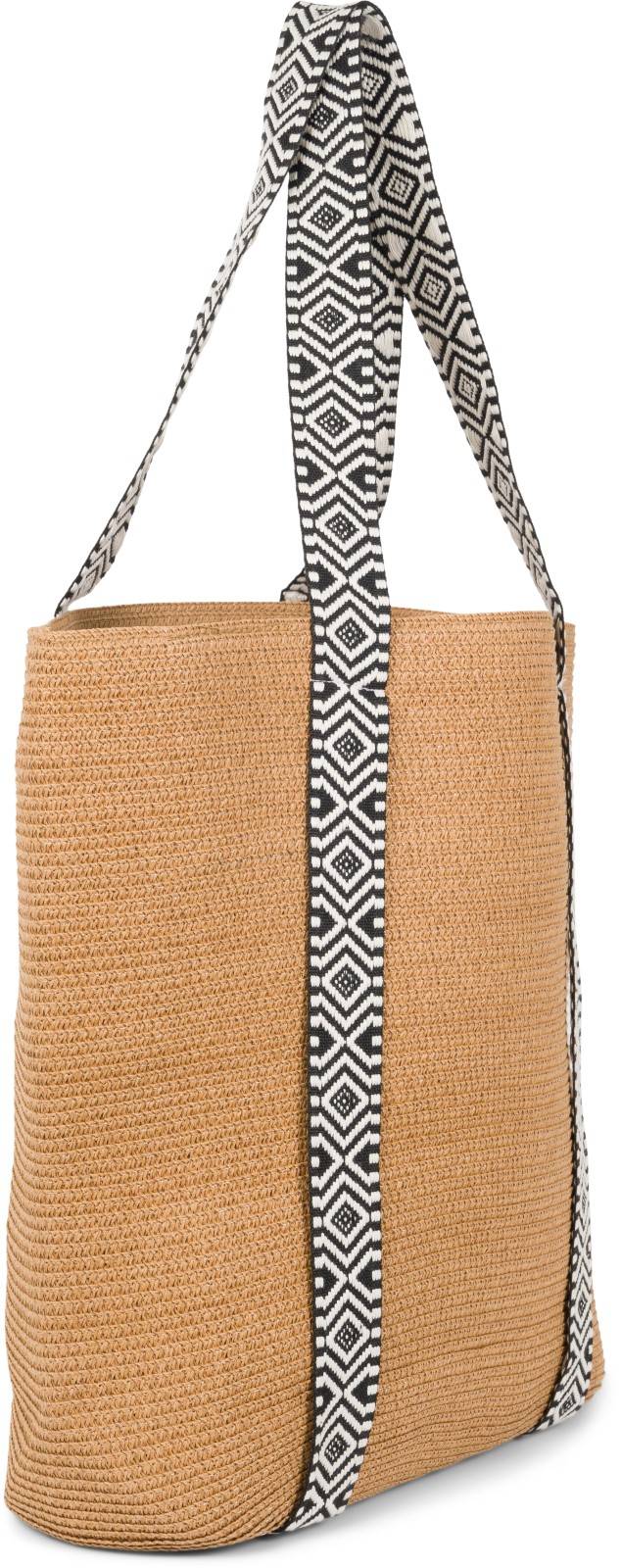 Stylebreaker Papierstroh Strandtasche Azteken Muster Discount Store für neue Produkte