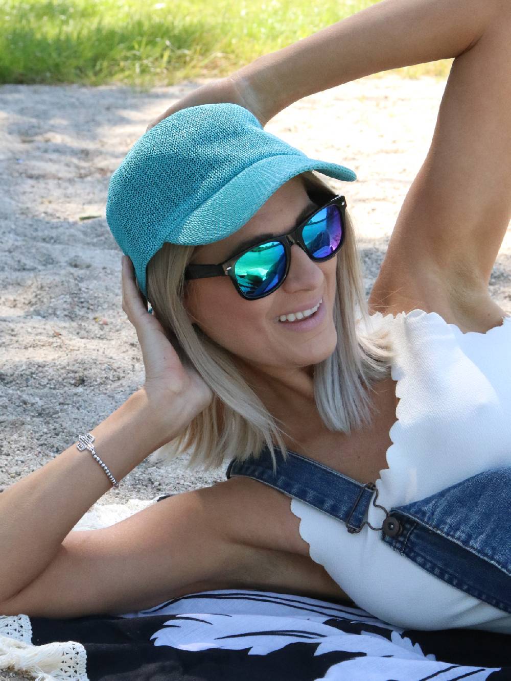 Stylebreaker Papierstroh Baseball Cap im Angebot