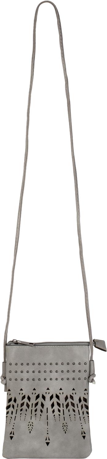 Stylebreaker Mini Umhängetasche Ethno Cutout und Nieten Sonderangebot