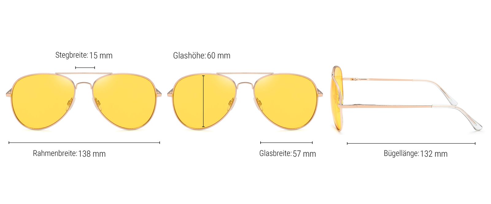 Stylebreaker Piloten Sonnenbrille Günstig kaufen