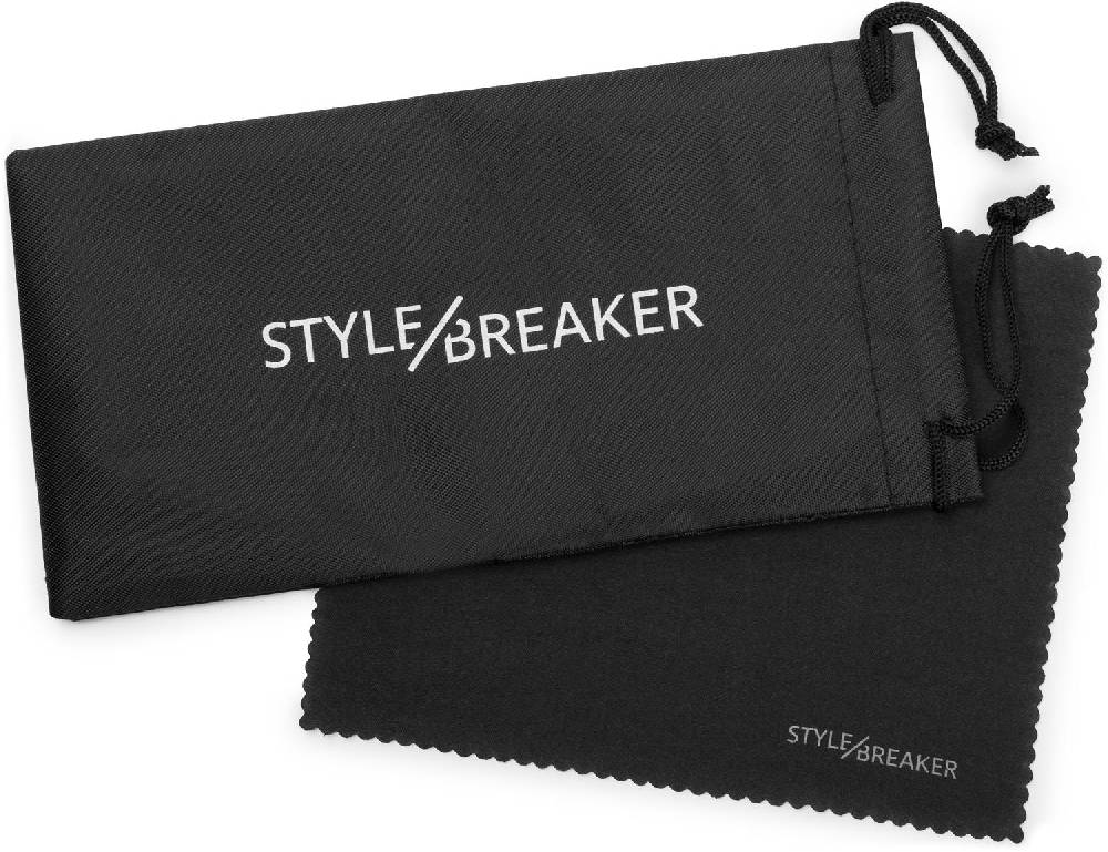 Stylebreaker Nerd Sonnenbrille mit Rechteckigen Gläsern Großer Ausverkauf