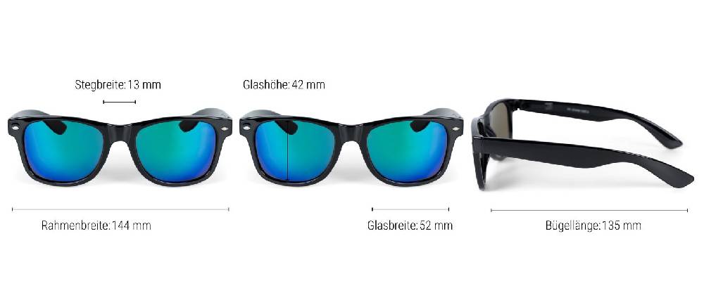 Stylebreaker Nerd Sonnenbrille mit Rechteckigen Gläsern Großer Ausverkauf